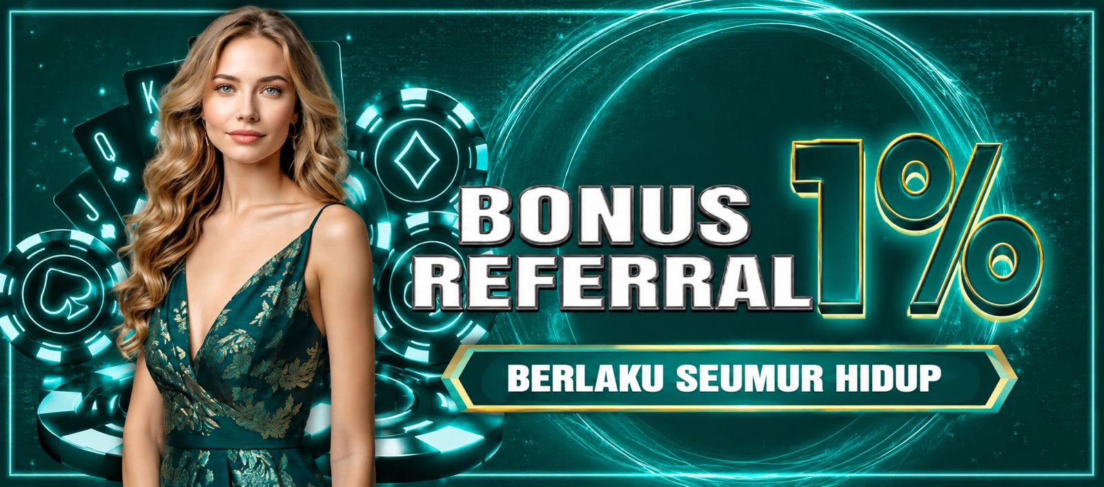 BONUS REFERRAL UP TO 1%
